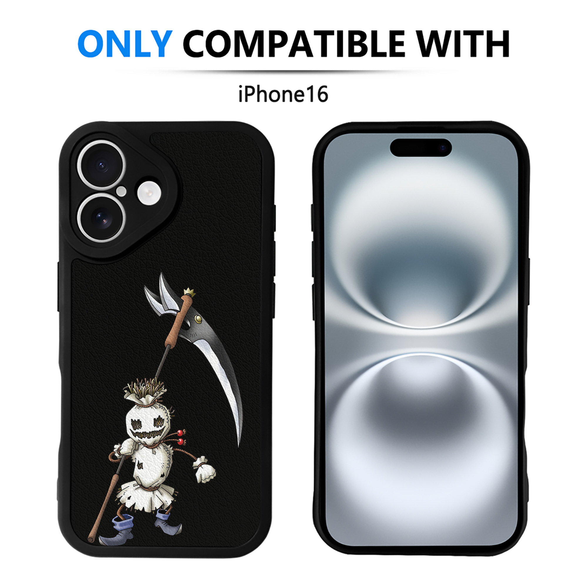 （画像用） ドラゴンクエスト Doragon Kuesuto Dragon Quest 【iPhone 16シリーズ対応】シリコンスマホケース（レザー調） 材質：シリコン